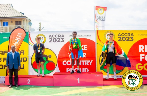 Eritrea grab five medals in Cycling