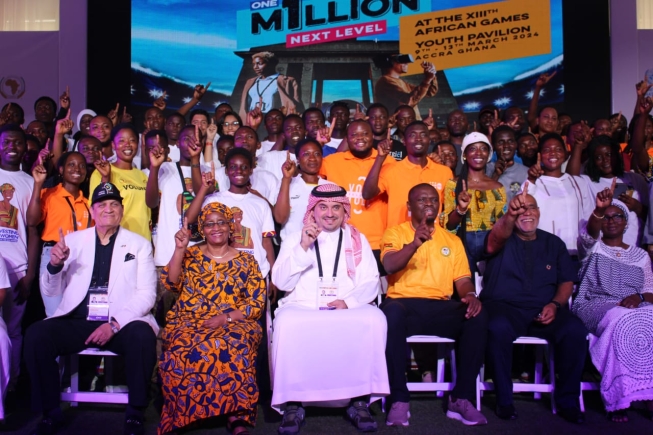 AUC launches One Million Next Level initiative as part of  ongoing All African Games