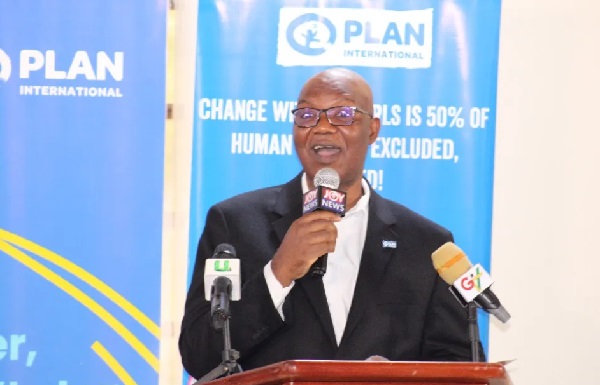 Mr Constant Tchona, Country Director of Plan International Ghana