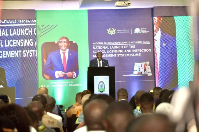 Bawumia launches Online School Licensing and Inspection Management System