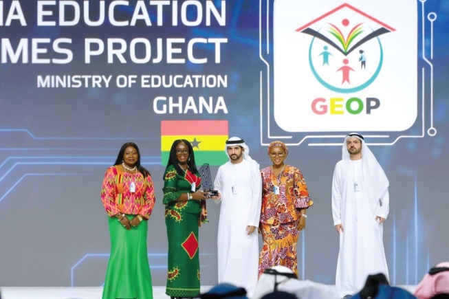 Ministry of Education wins prestigious education award in United Arab Emirates