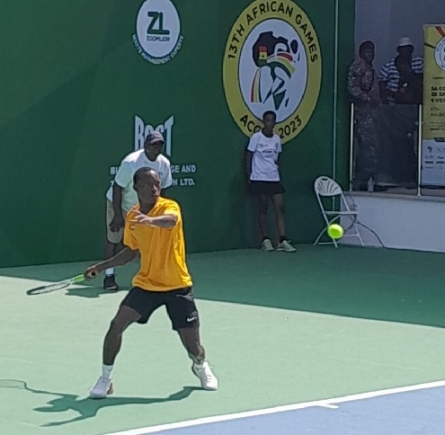 Samuel Antwi disappointed at early singles exit  