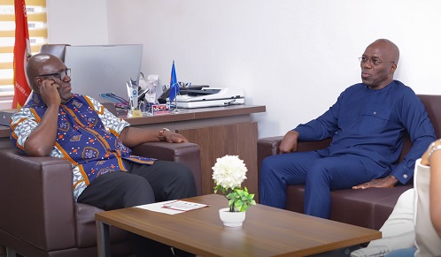 Presidential aspirant George Twum-Barimah-Adu woos TUC