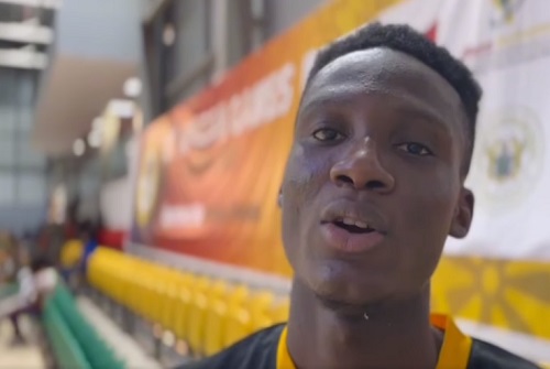 Leslie Addo, a Ghanaian badminton player