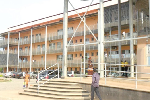 A section of the Tamale Teaching Hospital