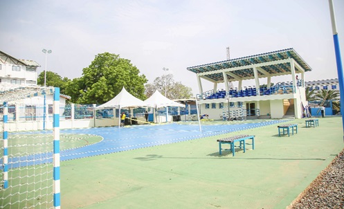 Sports facility with a 220-seat capacity arena Sports facility with a 220-seat capacity arena