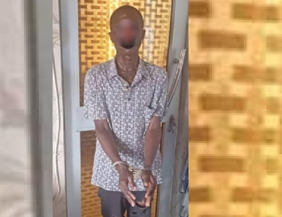 The suspect, Yaw Korateng