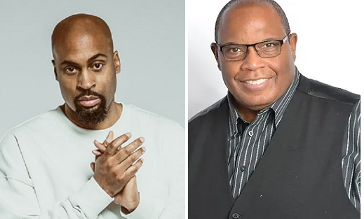Phil Thompson and Alvin Slaughter, American gospel musicians 