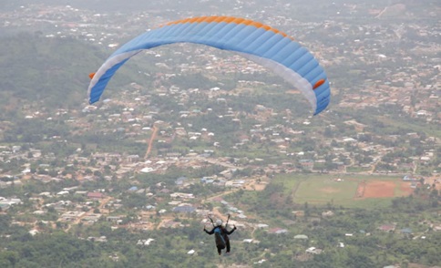 The Kwahu Easter Paragliding Festival has become  an international aviation sport