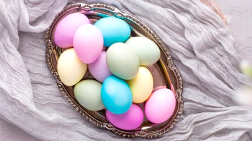 Eggs represent new life and rebirth and have become part of Easter celebrations