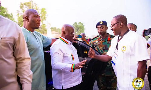 President Akufo-Addo celebrates Ghana's record-breaking performance at African Games