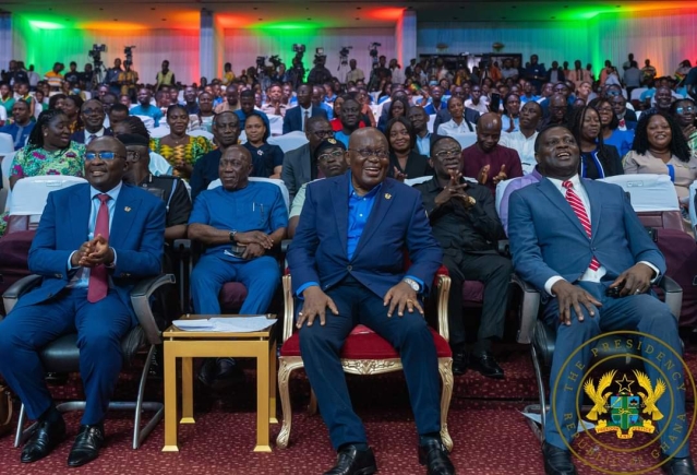 President Akufo-Addo Lauds his govts "unmatched" investment in education