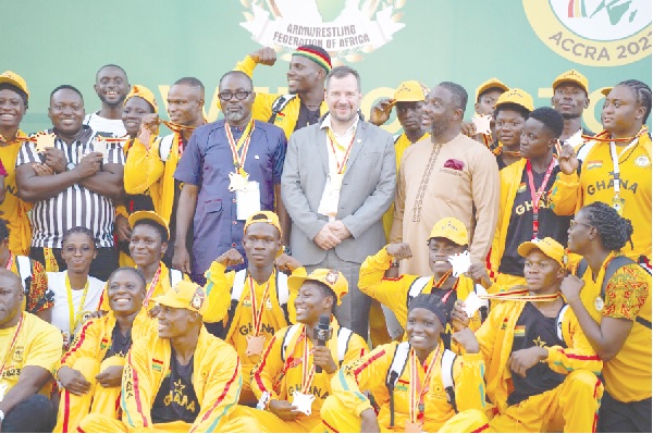 Ghana Armwrestling Federation President, Charles Osei-Assibey believes the sport has made a strong case to be given more attention