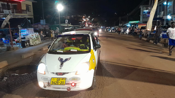 Traffic congestion affecting commercial drivers at Kwahu