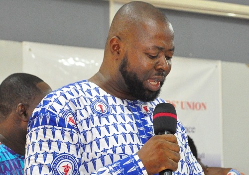 Emmanuel Bugno Gator, Volta/Oti Chairman of the HWSU