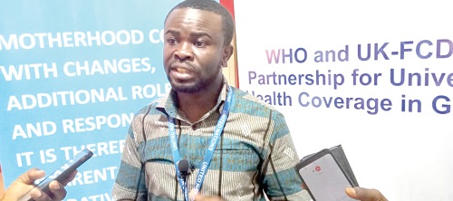 Dr Martin Boamah — WHO-Ghana