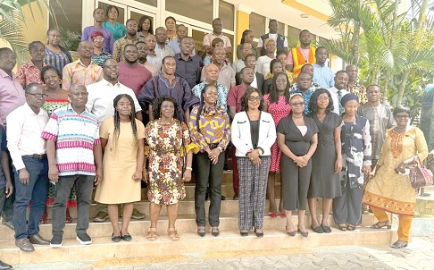 Participants in the validation workshop in Kumasi