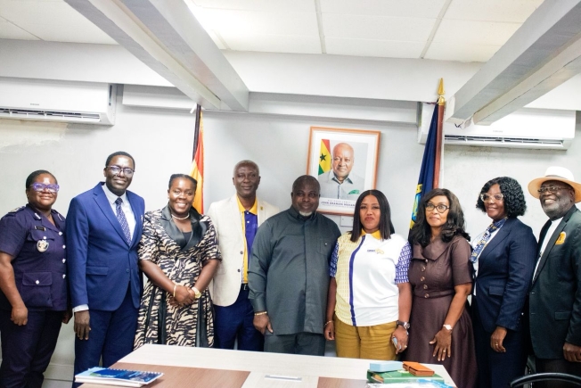 UPSA delegation calls on GRA leadership ahead of 60th anniversary