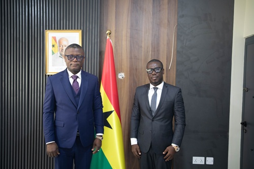 Ghana and Indonesia explore football partnership as Indonesia's Honorary Consul Rois meets Sports Minister