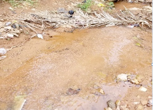 Upstream Odaw River Accra