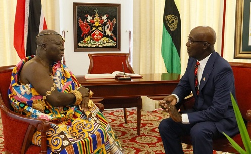 Trinidad and Tobago PM heads to Ghana for Asantehene's 25th anniversary celebration