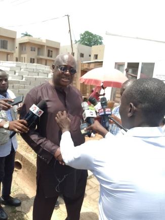 Kojo Bonsu tours limited voter registration centres in Ashanti Region