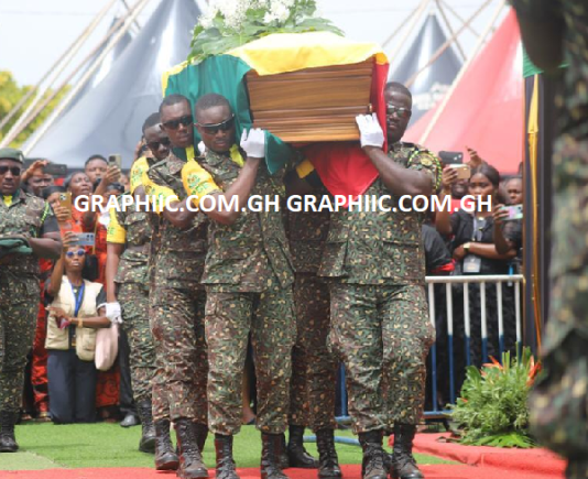 Former deputy Finance Minister John Kumah laid to rest 