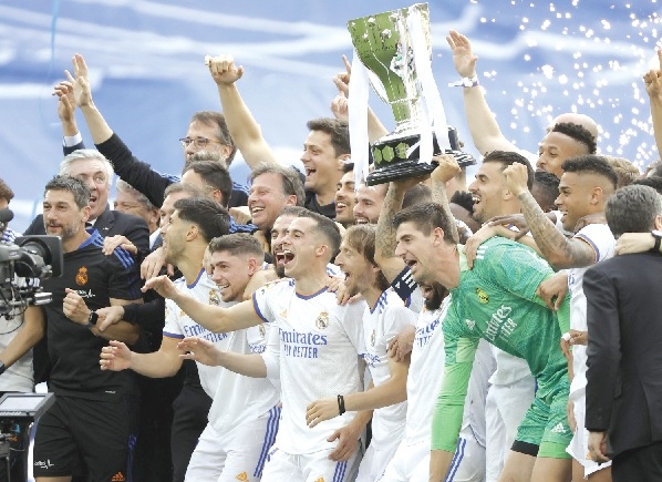 Real Madrid won this season’s La Liga