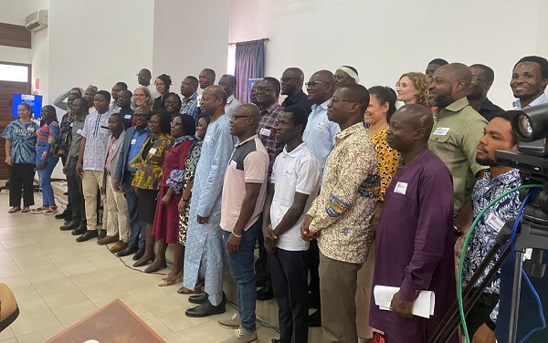 A group photo of the participants after the opening session of the conference