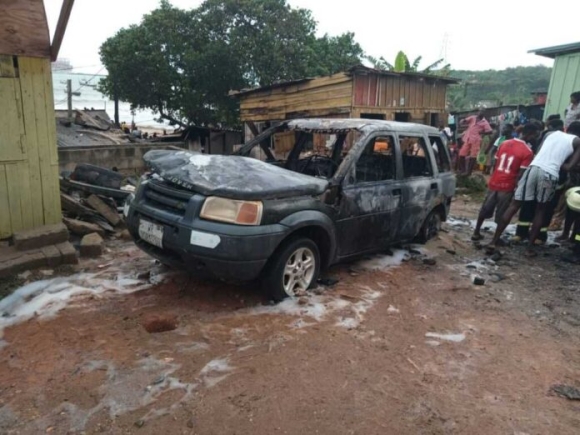 The Premix fuel explosion at Ngyiresia, 5 in critical condition , 2 confirmed dead