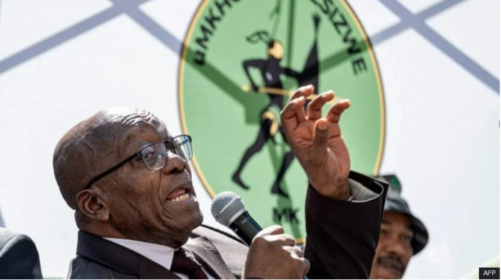 Jacob Zuma is actively campaigning against the ANC, which he used to lead