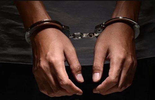 Man in police grips for illegal power connection