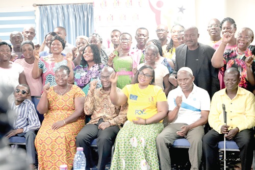 Participants in the event. Picture: EDNA SALVO-KOTEY