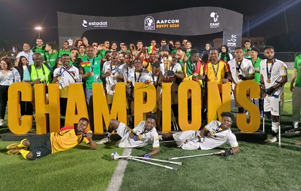 The victorious Black Challenge team