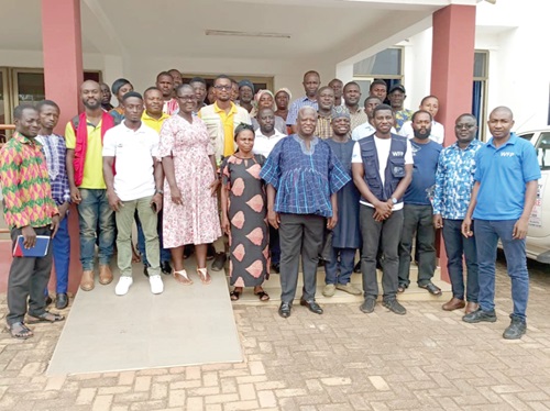 Stakeholders at the sensitisation workshop in Sunyani