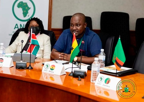 Yaw Sarpog Boateng, Executive Secretary of RTI Commission, Ghana, at the General Assembly of the African Network Information Commissions held in South 