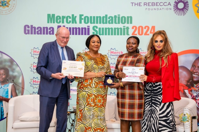FJ-WoRDA's Georgina Appiah grabs Merck Foundation award