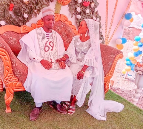 An Islamic wedding involving Iddrisu Awal and Alidu Nawara