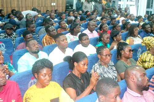 Some participants in the lecture Some participants in the lecture