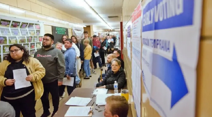   US Elections: Voting kicks off in key states as Trump and Harris remain tied in polls