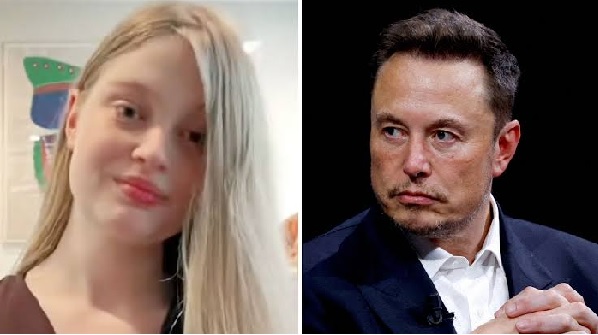 Elon Musk and his transdaughter Vivian