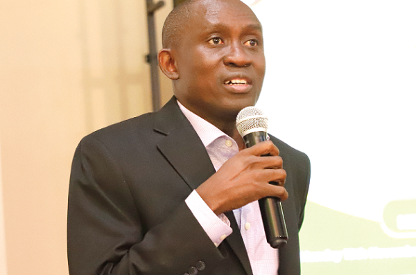  Dr Franklin Asiedu-Bekoe, Director of Public Health, Ghana Health Service, speaking at the event. Picture: EDNA SALVO KOTEY 