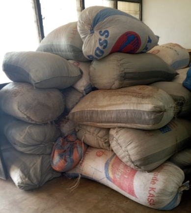 Walewale: Police confiscate 37 bags of cocoa beans suspected of being smuggled outside of Ghana