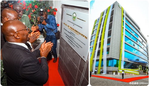Bawumia hails Lands Commission's digital transformation as new office complex is inaugurated  