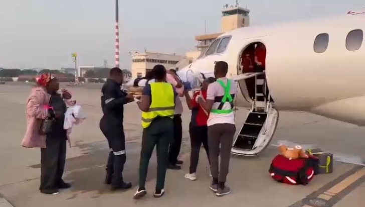 Leukemia patient: Ibrahim Mahama flies 10-year-old Lisa Laryea to South Africa for $110,000 treatment