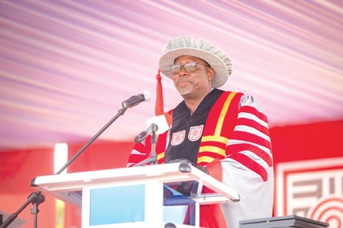 Prof. Fred McBagonluri — President of Academic City