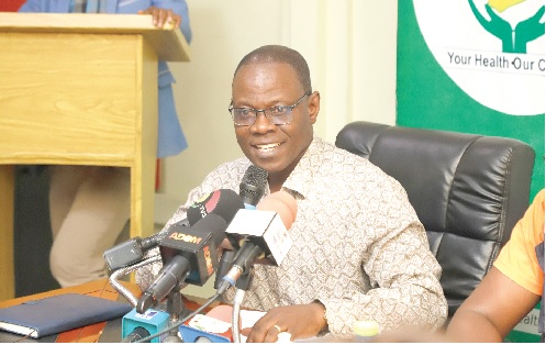 Dr Patrick Kuma-Aboagye, Director General, Ghana Health Service