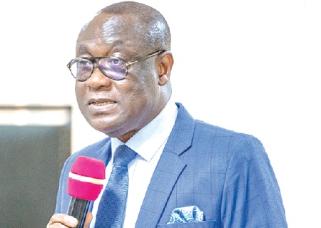 Rev Dr Ernest Adu-Gyamfi —Chairman of the National Peace Council