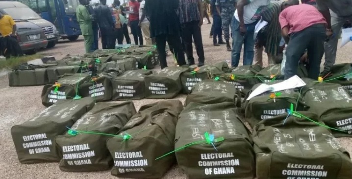 Koforidua: Police resolve incident involving broken seal on electoral material bag