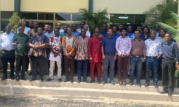 Dignitaries at the launch of the Inclusive Landscape Management Plan
